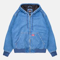  Куртка мужская Dickies Hooded Denim Jacket артикул:DK0A89FBCLB1 - купить в магазине Дайс