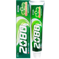 KeraSys Зубная паста с экстрактом зеленого чая «мятный вкус» - Dental clinic 2080 green fresh, 120г