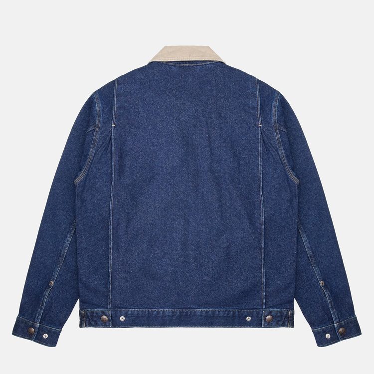 Куртка Dickies Denim Painter Jacket Dark Indigo артикул:DK0A88EG0DD1 - купить в магазине Дайс