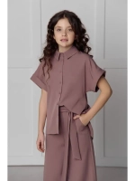 Костюм с брюками палаццо