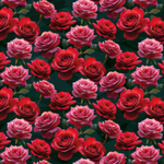 Бумага В листах 10 шт "Цветы и листья" 70 х 70 см (Микс)