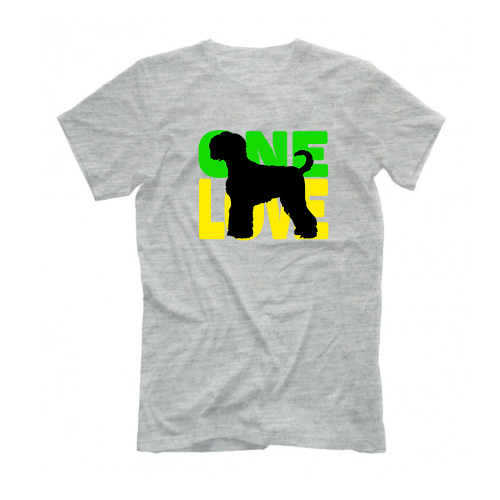 Футболка "Черный терьер - ONE LOVE"