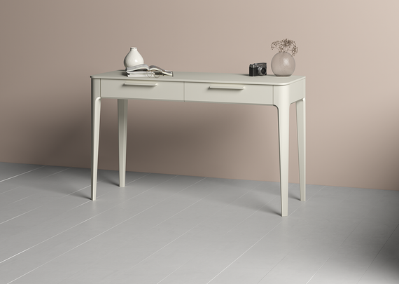 Консоль Type 2 ящика ширина 120 см (молочный)