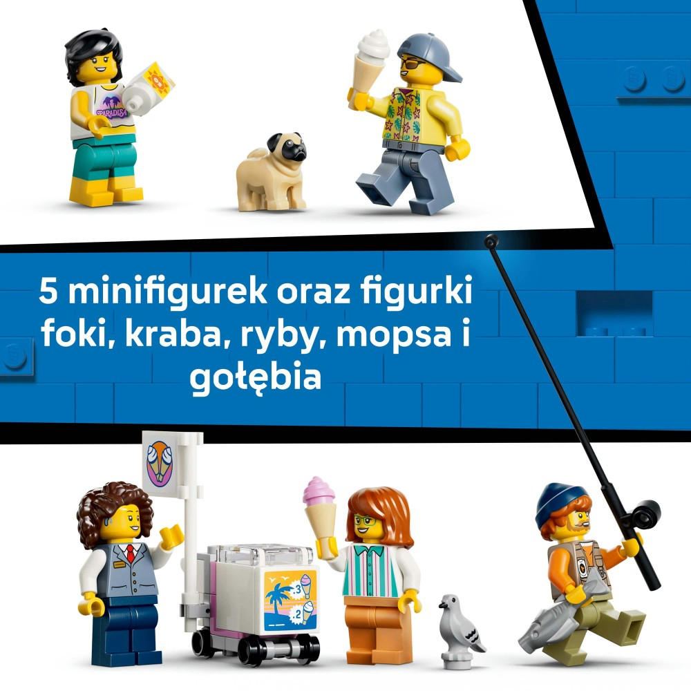 Конструктор LEGO City 60506 Трамвай у пляжа — фото 7