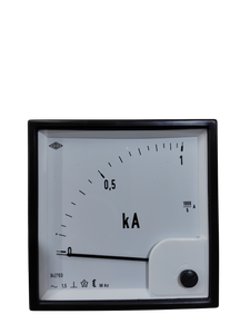 Амперметр Э42703 0-1,0 кА 1000/5А 96х96