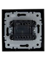 BRITE Выключатель 2-клавишный 10А в сборе ВСР10-2-0-БрГ графит IEK