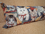 Декоративный гобеленовый чехол Котята 34х87