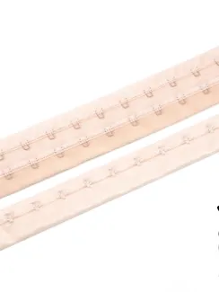 Крючки/петли на ленте, двухрядные, Arta-F, телесный 126