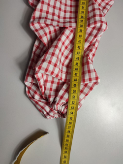 Платье You Mi легкое в клетку, визуально на 44 размер