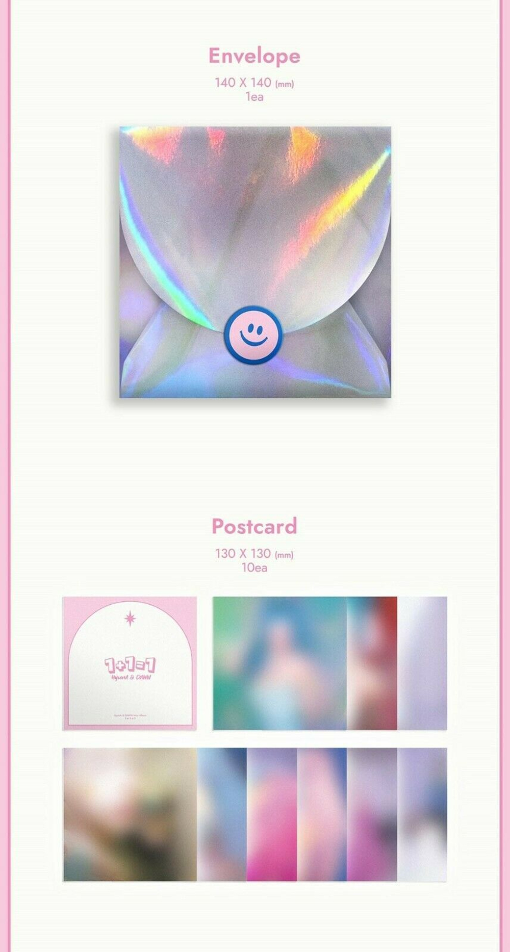 Альбом HYUNA & DAWN - 1+1=1 (с дефектом)