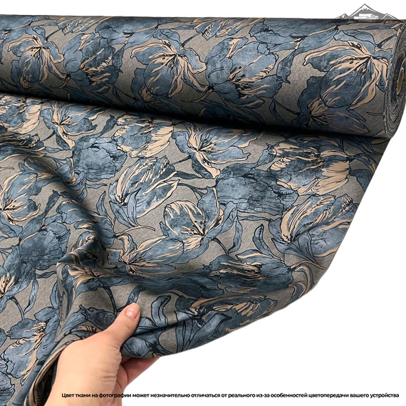 Тенсель с хлопком рис. №3 | ш.250 см | 120 г/м² | лиоцелл-65% хлопок-35%