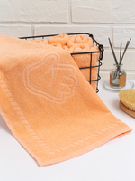 Полотенце махровое, г/к, 34х60, арт. BS 34-60, 400 гр/м2, цвет: 028-персиковый,