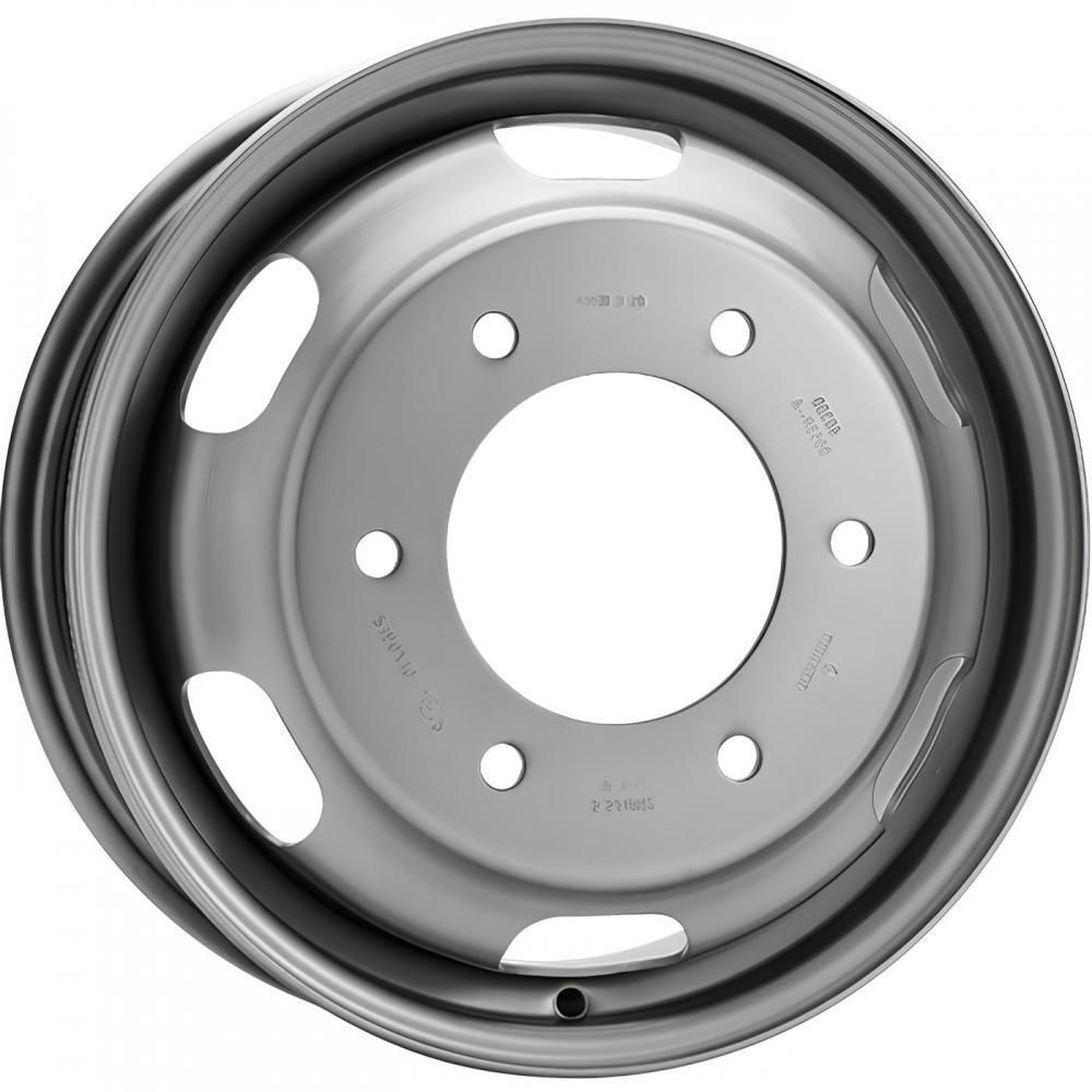 KFZ 9037 5x16 6x180 ET 107 Dia 138.8 (silver)