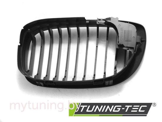 Решетка (ноздри) радиатора BLACK MATT для BMW 3 E46 coupe рест