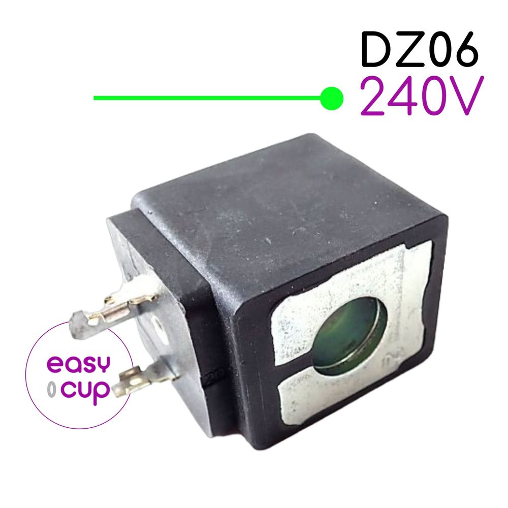 Катушка LUCIFER/PARKER DZ06 220/240В 9Вт 50Гц, вид снизу Катушка LUCIFER/PARKER DZ06 220/240В 9Вт 50Гц, вид снизу