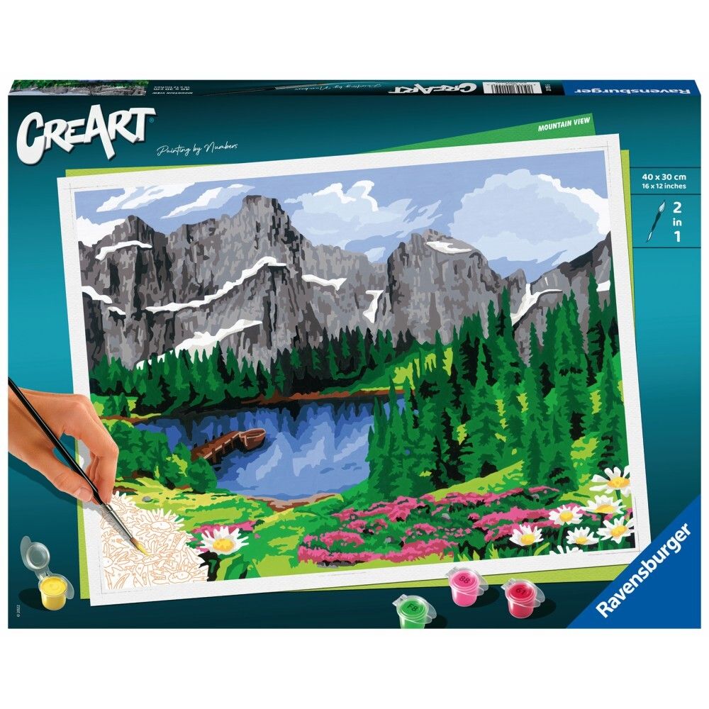 Ravensburger - CreArt Книга для рисования Доломитовые Альпы 201556 / артикул   201556  / GTIN 4005556201556