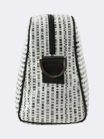 Косметичка дорожная черно-белая OLA OLA