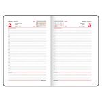 Ежедневник датированный 2023 А5 138x213 мм BRAUBERG "Control", под кожу, зеленый, 114092