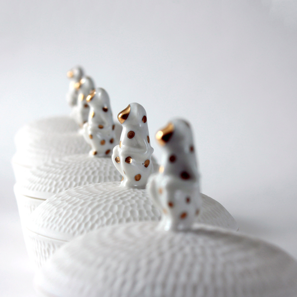 шкатулка фарфоровая Обезьянка Leoleo handmade