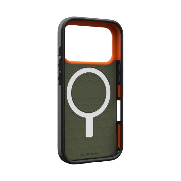 Чехол Uag Civilian Case для iPhone 17 Pro, Оливковый/Оранжевый | Olive/Orange