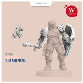 Части для миниатюр Riot Control Upgrade Pack for Male Enforcers