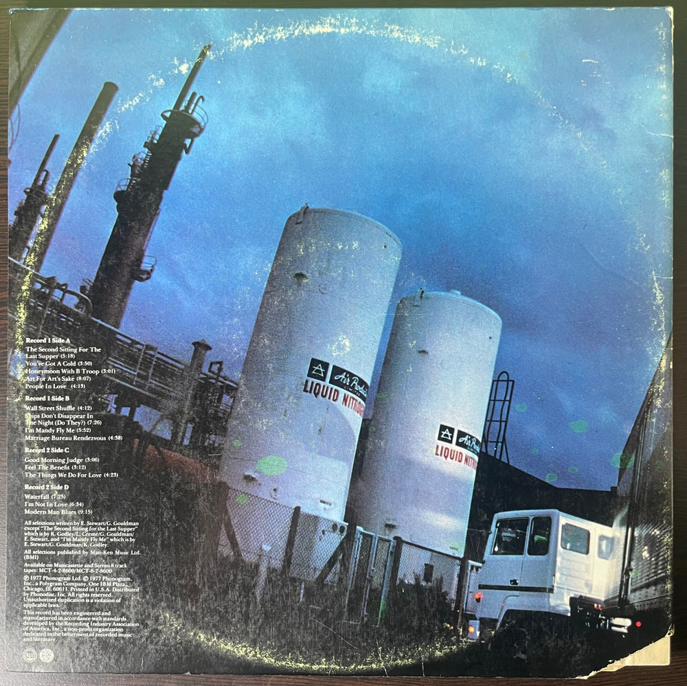 10cc - Live And Let Live 2LP (США 1977г.)