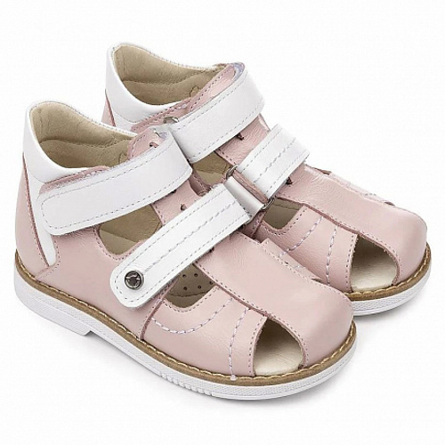 Сандалии детские 26033 кожа, ФИАЛКА розовый (Размер: 48)