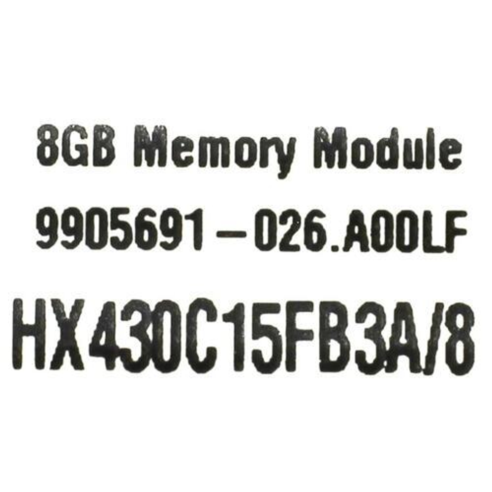 Модуль памяти Kingston HyperX Fury DDR4 DIMM 8Gb PC4-24000 CL15
