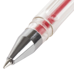 Ручка гелевая Staff "Basic GP-789" красная, 0,5мм