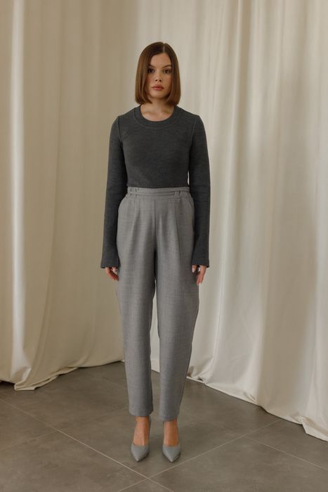 БРЮКИ ГАРЭТ СЕРЫЙ