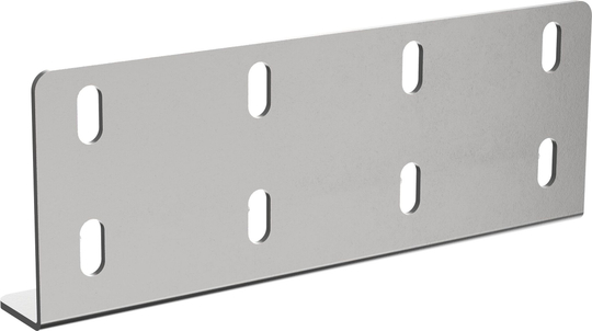 Пластина соединительная усиленная h=50мм 2,0мм RAL 9016 IEK