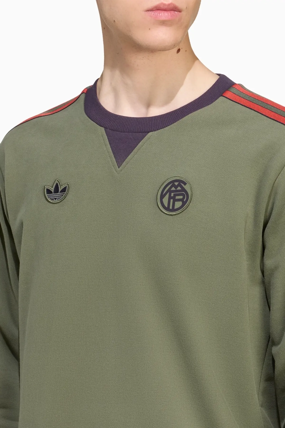 Кофта adidas FC Bayern 25/26 Terrace Icons - зеленый