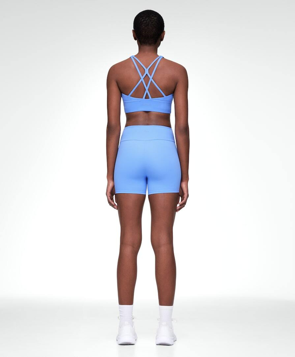 OYSHO Велосипедки Hot Pants Comfortlux с высокой посадкой длиной 10 см, лавандовый