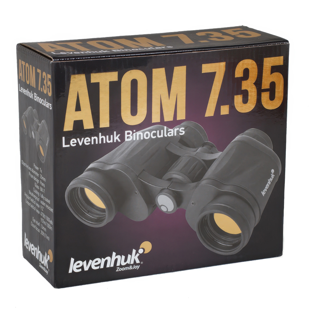 Бинокль Levenhuk Atom 7x35 - Упаковка