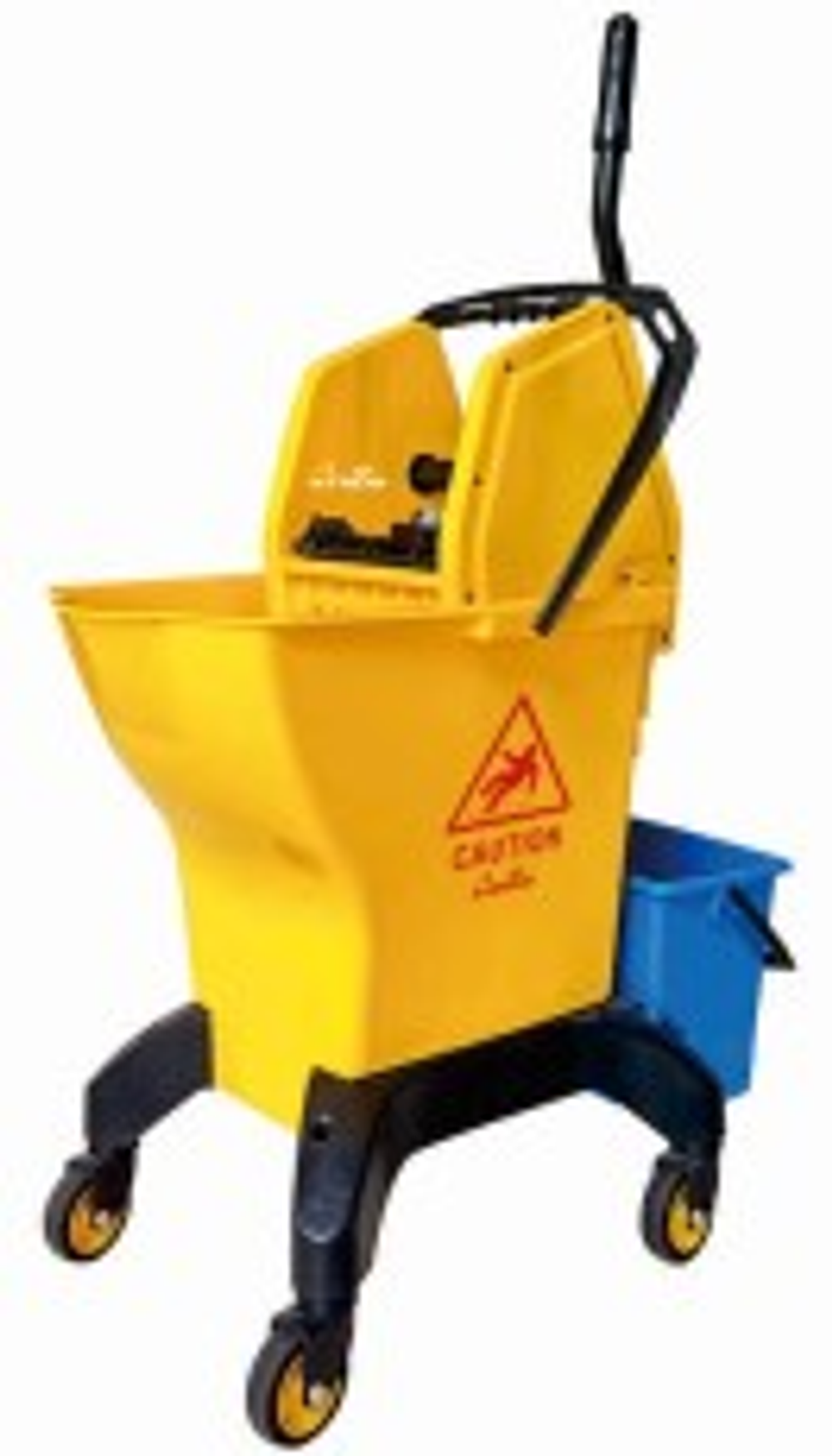 Ведро с отжимом на колёсах 1х28 л.