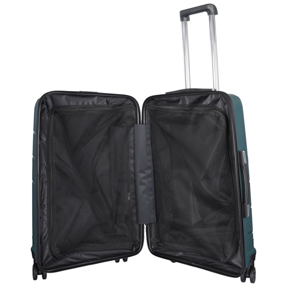 Чемодан 463 / С ремнем / Полипропилен