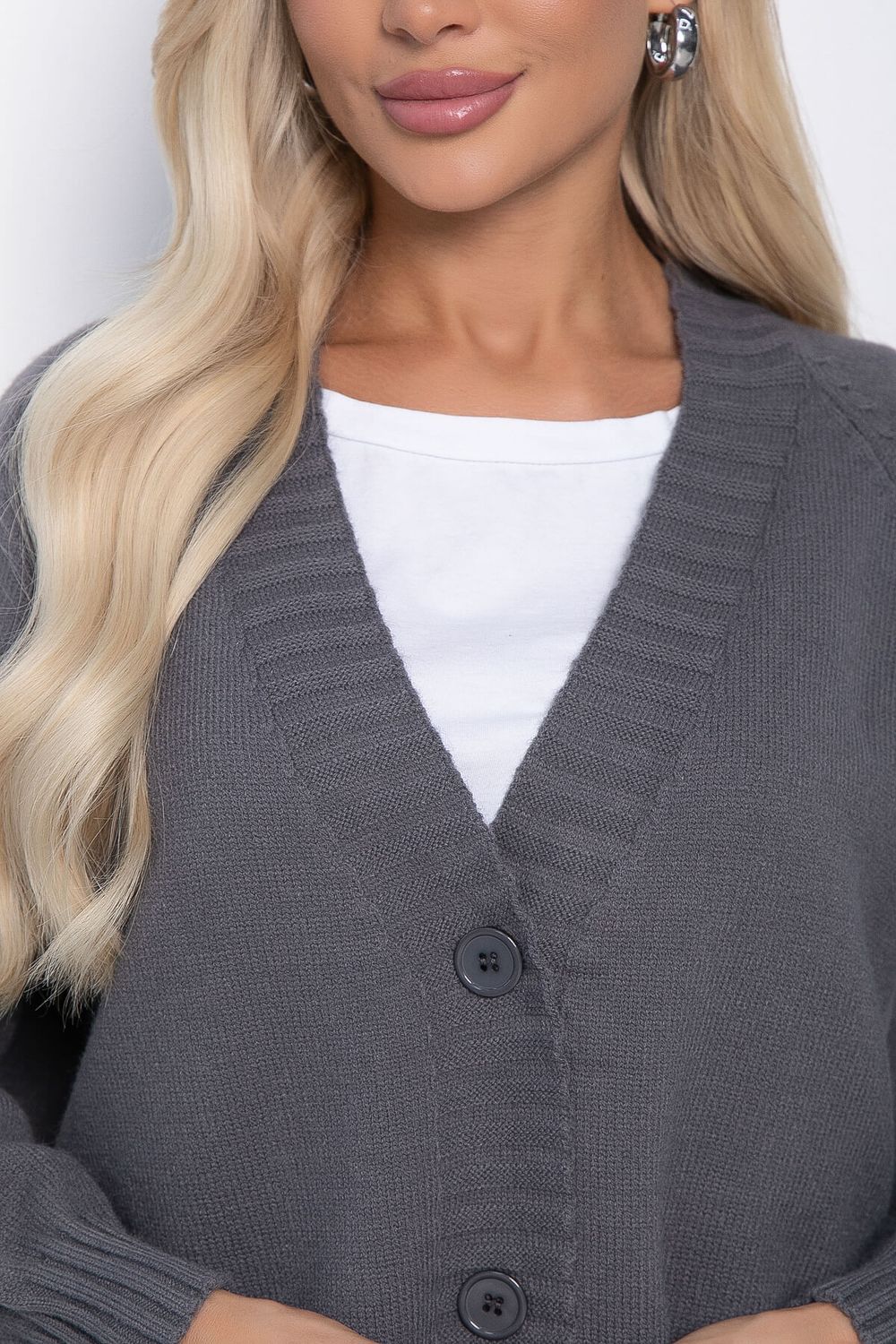 Кардиган Вилла (графит) Б10928 LT Collection