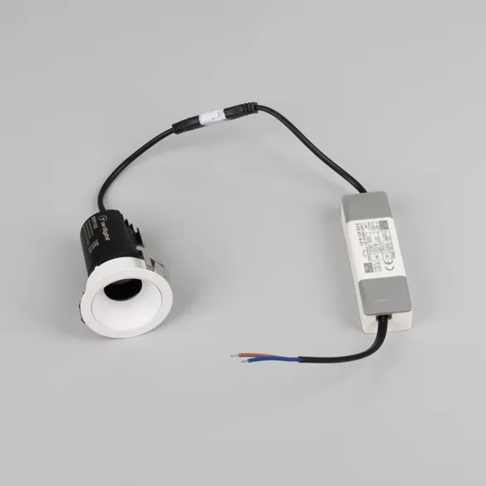 Светильник MS-ARADO-BUILT-R45-5W Warm3000 (WH-WH, 36 deg, 230V) (Arlight, IP20 Металл, 5 лет) 059102