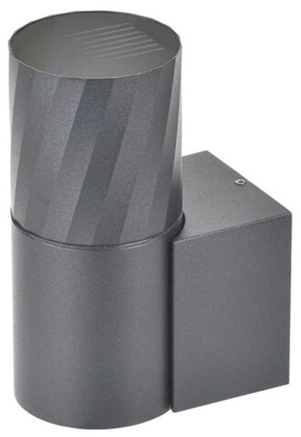 Светильник 5220 GU10 IP65 уличный настенный сер. IEK LT-UBU0-5220-GU10-1-K03