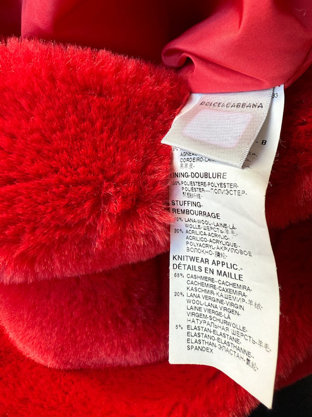 Меховое пальто Dolce & Gabbana, 92