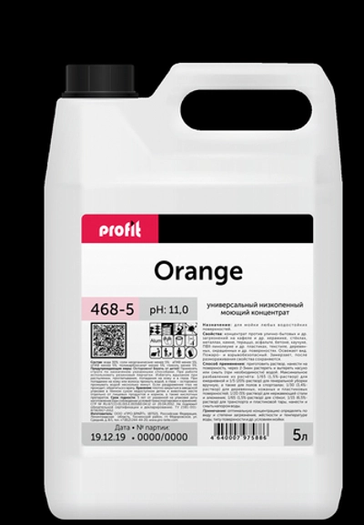 Средство Pro-Brite Profit Orange Concentrate 5л для машинной и ручной мойки полов / 468-5