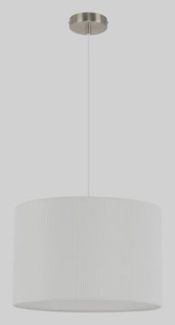 8214LAPL SATIN NICKEL+WHITE (1) Подвесной светильник NW