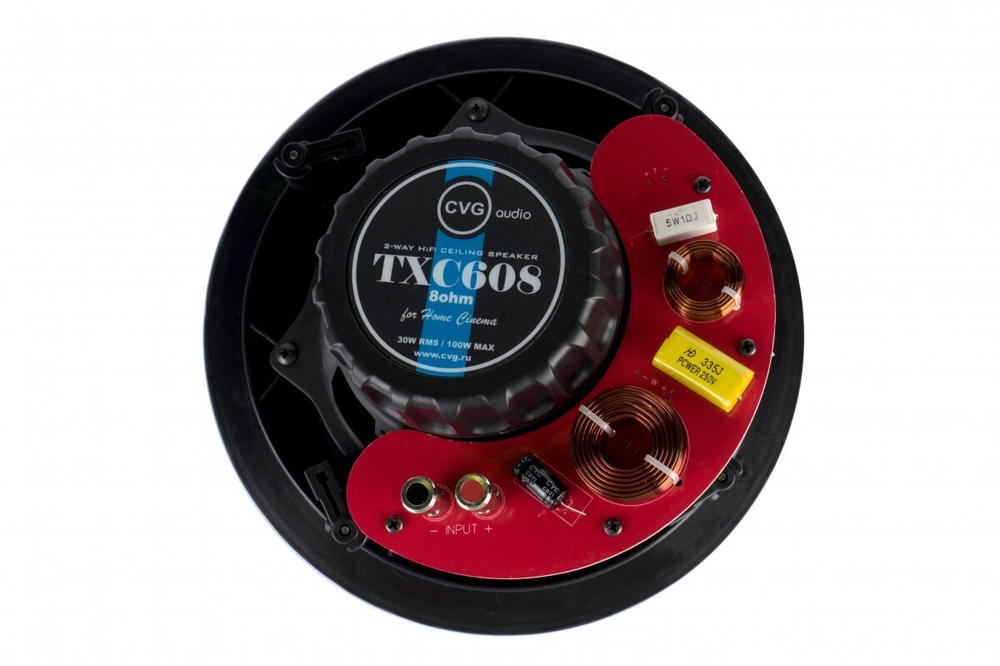 CVGaudio TXC608 колонка потолочная встраиваемая Hi-Fi класса со смещенным диффузором
