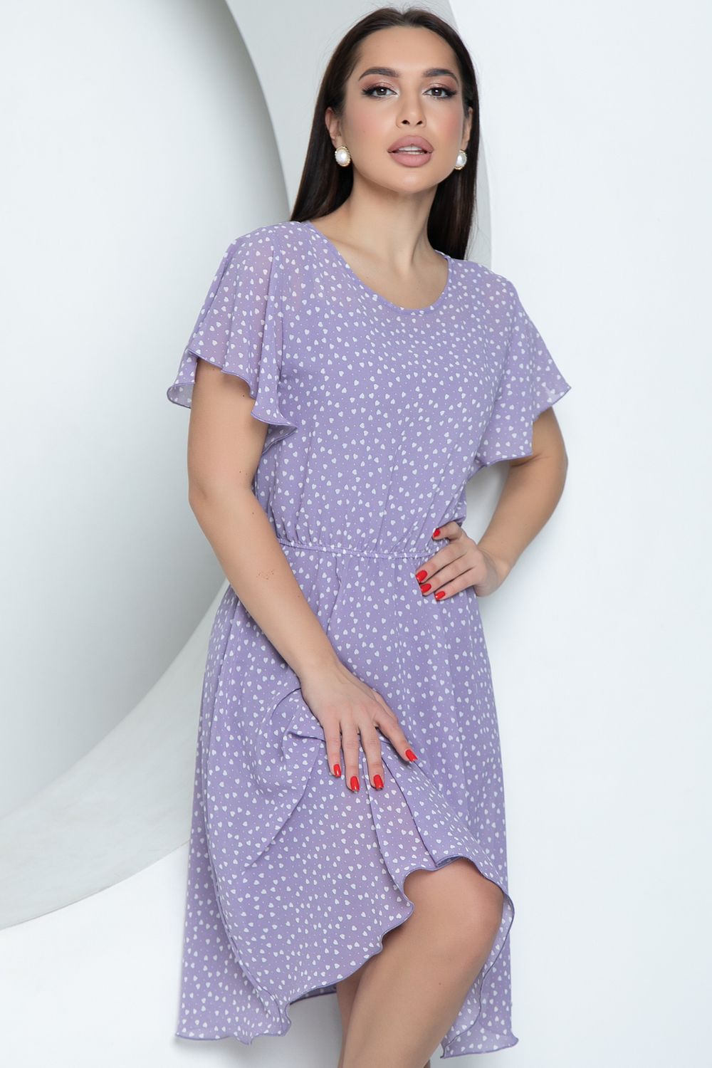 Платье Шифоновая Нимфа (сирень, нью) Diolche (Акция)