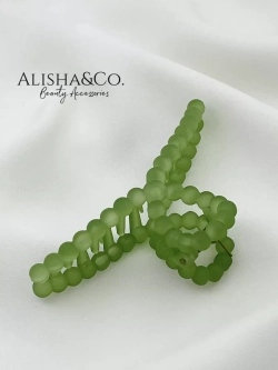 Крабик для волос Juicy Bubbles Forest Green