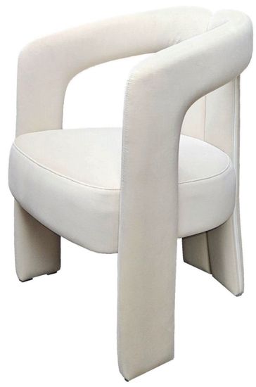 Кресло Dudet L песочный велюр