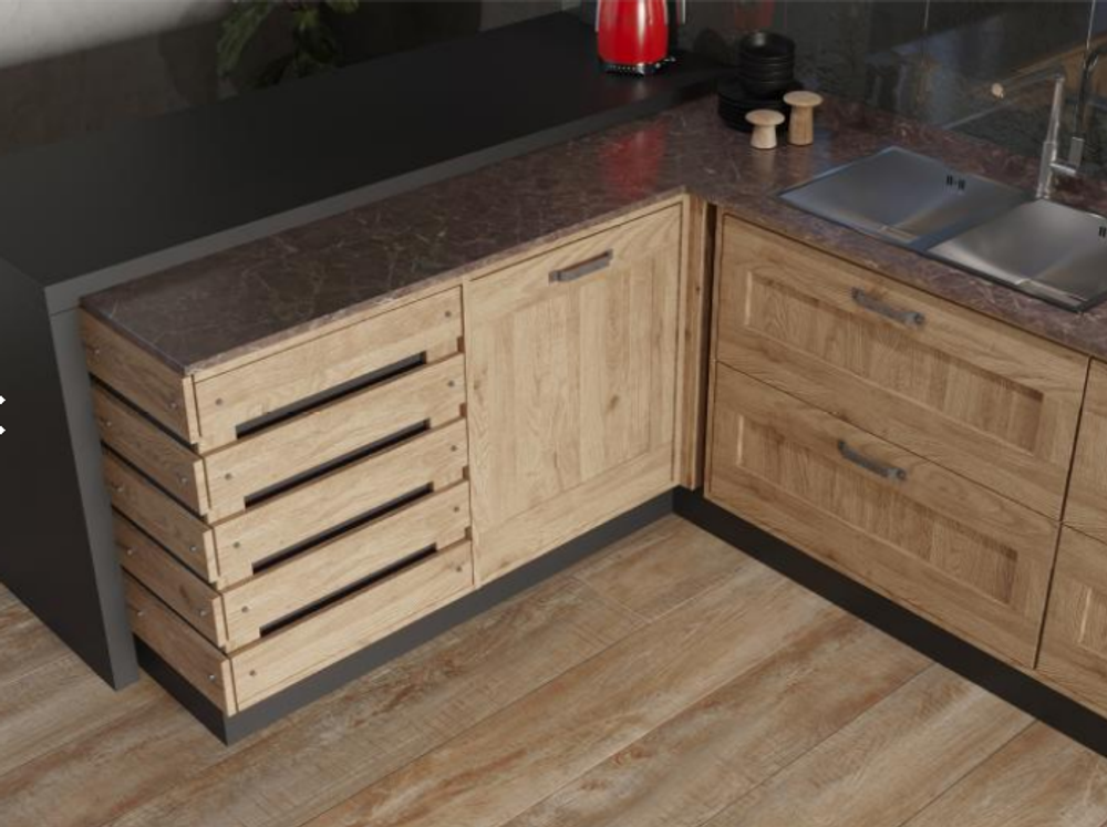 Современная кухня Лофт Винтаж