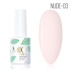 Гель-лак MIO NAILS Nude № 03, 8мл