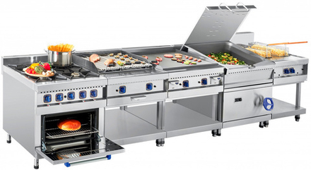 Газовая плита 4-х горелочная Abat ПГК-49ЖШ