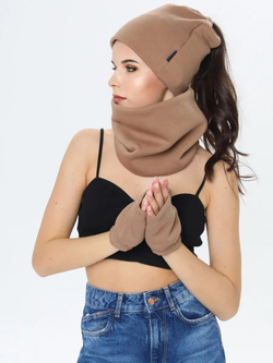 Снуд унисекс из футера с начесом